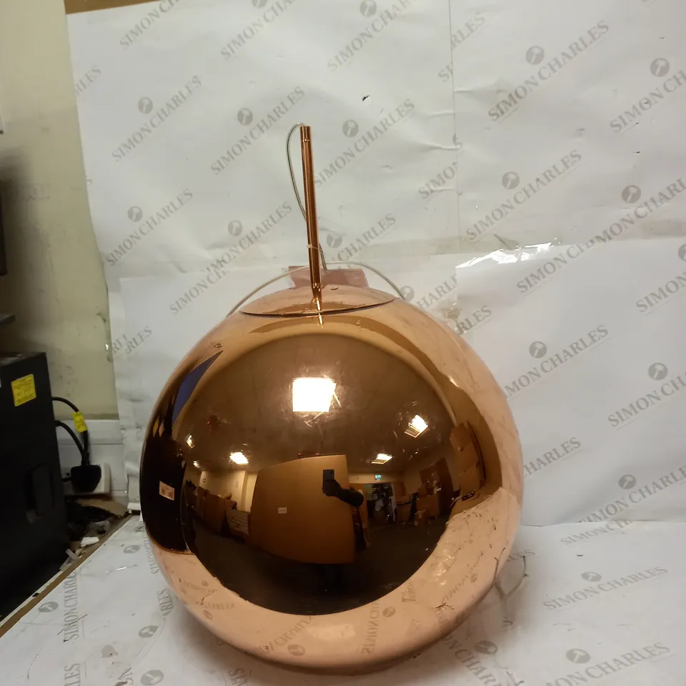 TOM DIXON ROSE GOLD PENDANT 