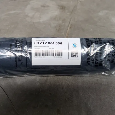 BMW POCKET UMBRELLA WITH LOGO – DARK BLUE, ONE SIZE