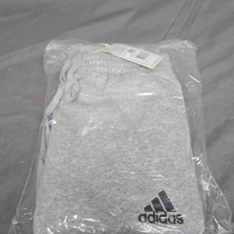 BAGGED ADIDAS LOGO FLEECED PANTS - SIZE XS