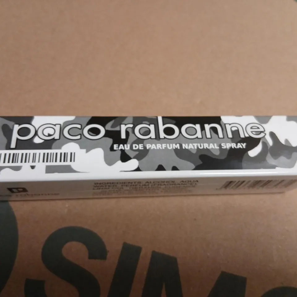 BOXED PACO RABANNE EAU DE PARFUM 33ML