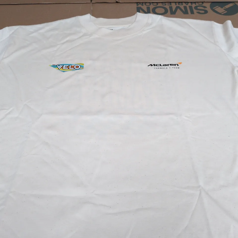 MCLAREN F1 GRAPHIC TEE - SIZE M