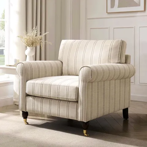 BOXED DUSK SICILY ARMCHAIR - STRIPE (1 BOX)