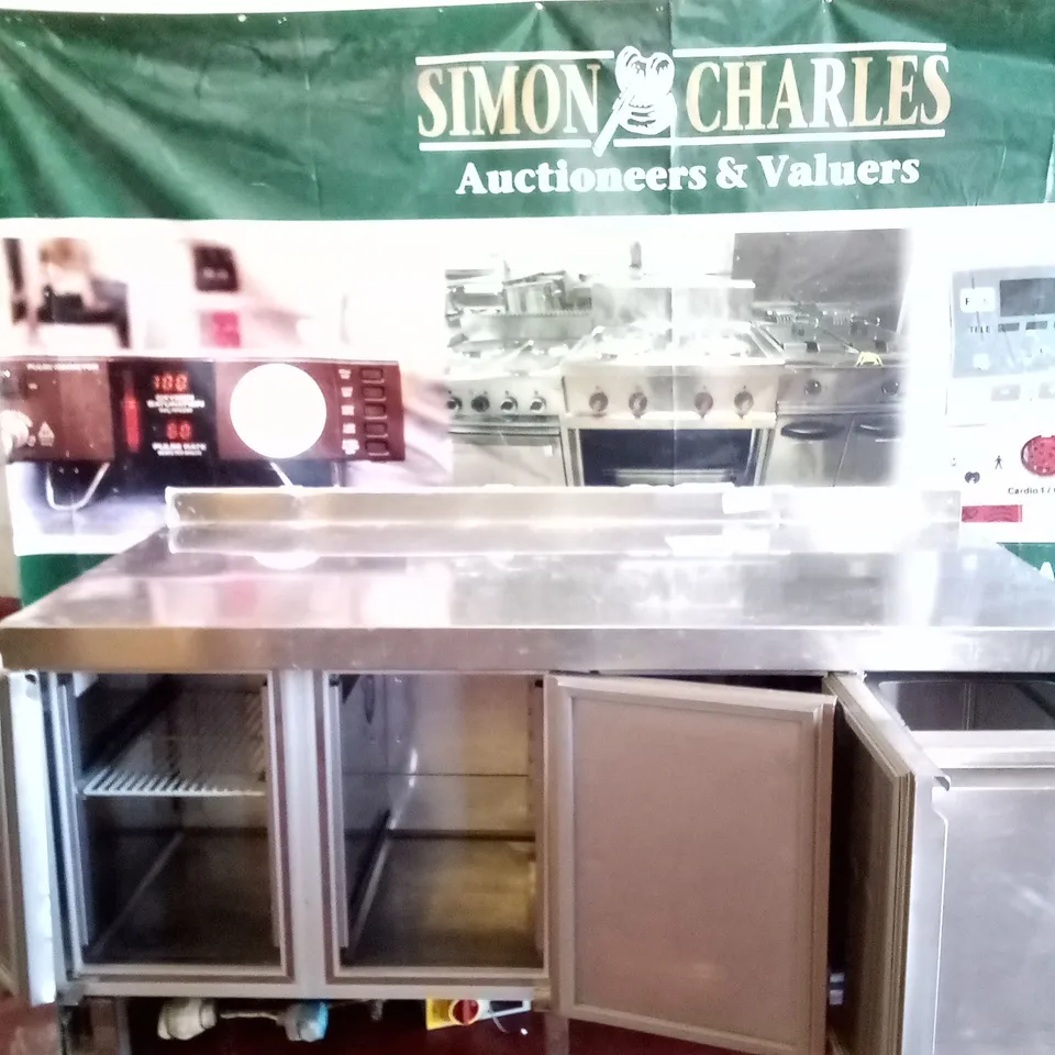 FOOD PREP STATION WITH UNDERCOUNTER FRIDGES