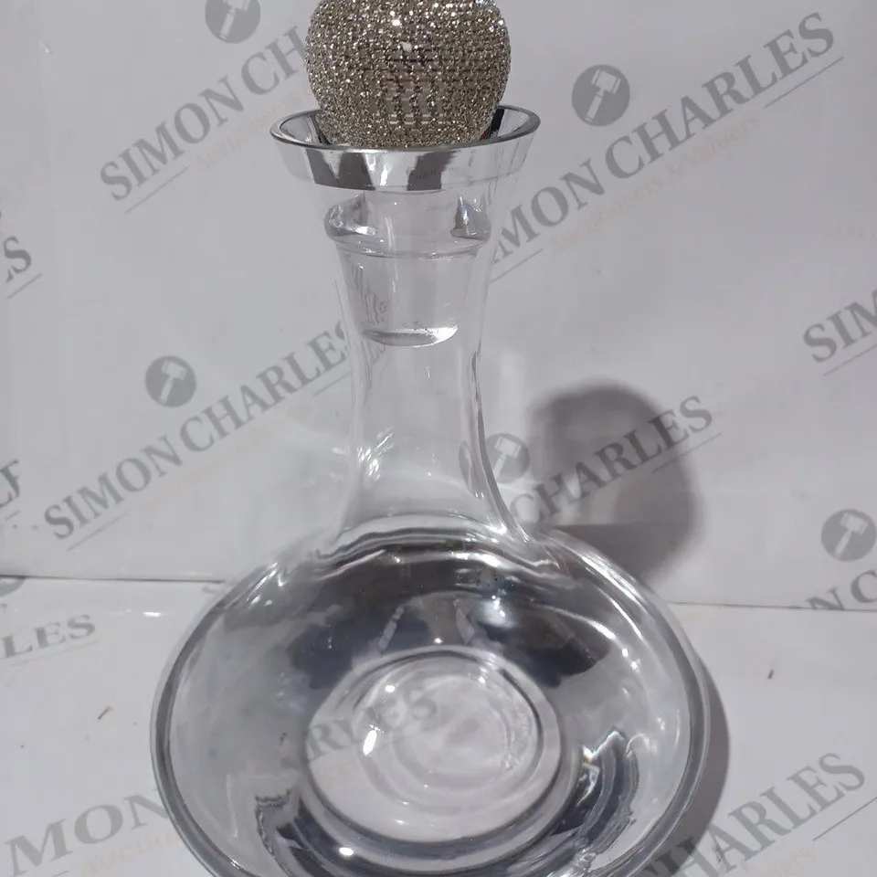 BOXED JM BY JULIEN MACDONALD WINE DECANTER