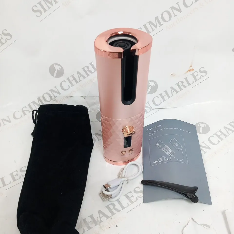 BOXED CORDLESS AUTOMATIC CURLER 