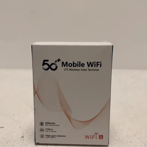 MOBILE WIFI HOTSPOT – 50+ LTE WIRELESS DATA TERMINAL
