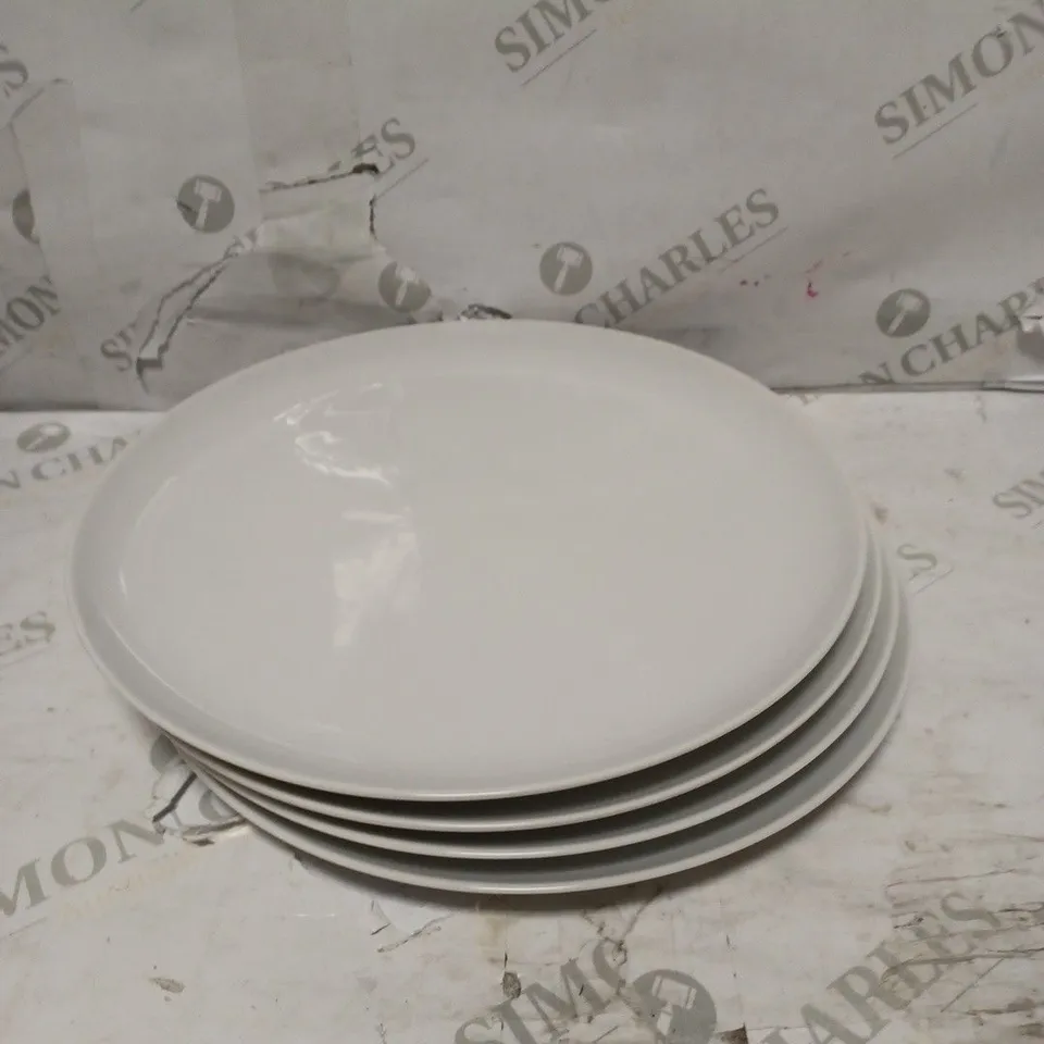 JOHN LEWIS ANYDAY PORCELAIN PLATE SET  