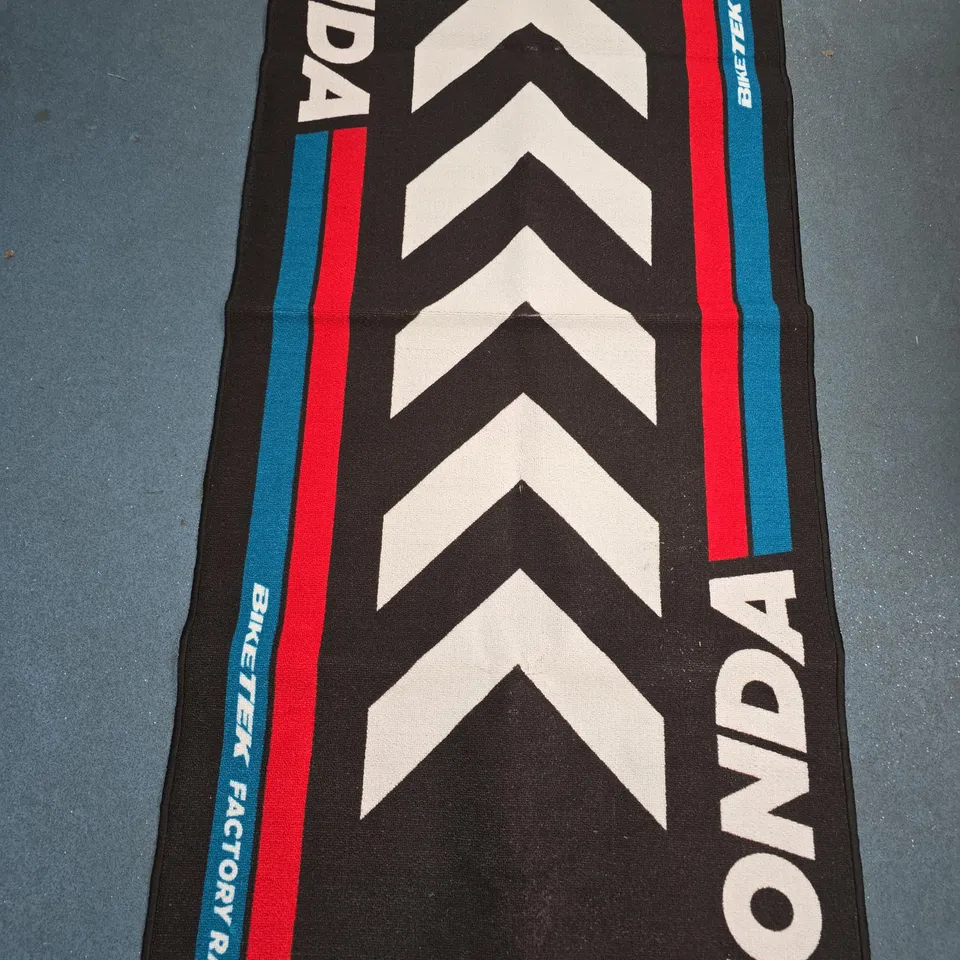 BIKETEK FACTORY RACING HONDA FLOORING MAT 