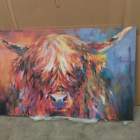 BOXED ISLAY BY SUE GARDNER PAINTING ON CANVAS