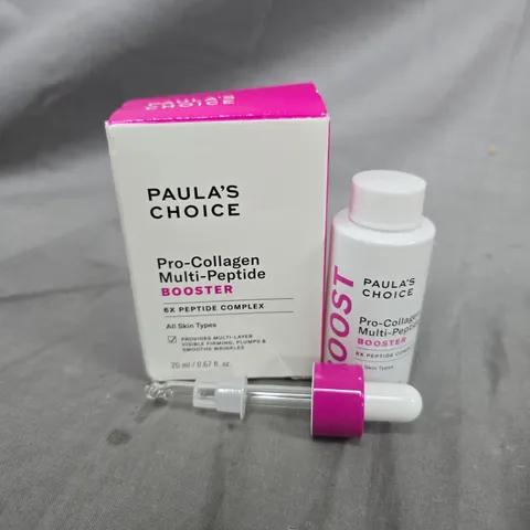 BOXED PAULA'S CHOICE PRO-COLLAGEN MULTI-PEPTIDE BOOSTER (20ml)