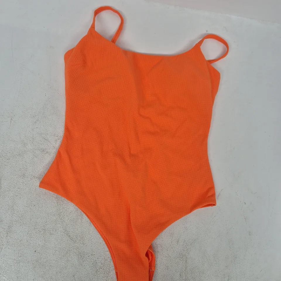 OYSHO SWIMSUIT IN ORANGE SIZE LARGE