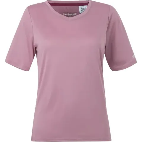BRAND NEW REGATTA WOMENS FINGAL V NECK II TEE IN LILAS - UK 8