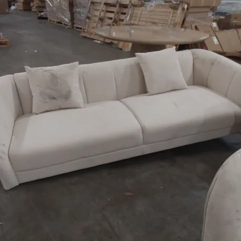 QUALITY DESIGNER UPHOLSTERED 3 SEATER SOFA 