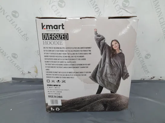 Oodie Kmart Plain Black Hoodie Kmart Wearable Blanket Kmart Kmart