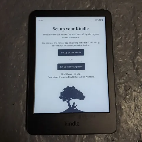 UNBOXED AMAZON KINDLE PAPERWHITE E-READER TABLET