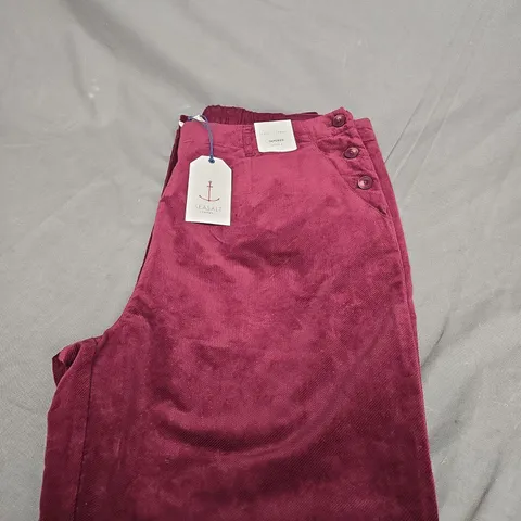 SEASALT CORNWALL CRACKINGTON TROUSERS - SIZE 18