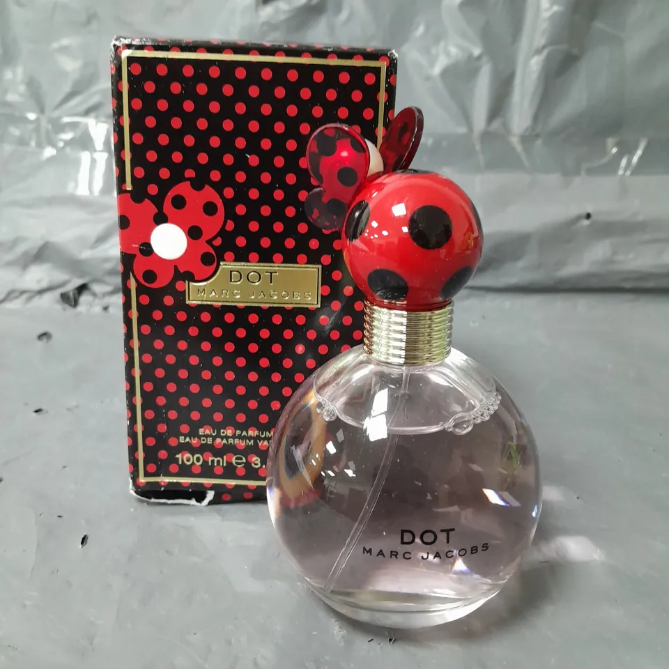 MARC JACOBS DOT EAU DE PARFUM 100ML - COLLECTION ONLY - GLASS BOTTLE