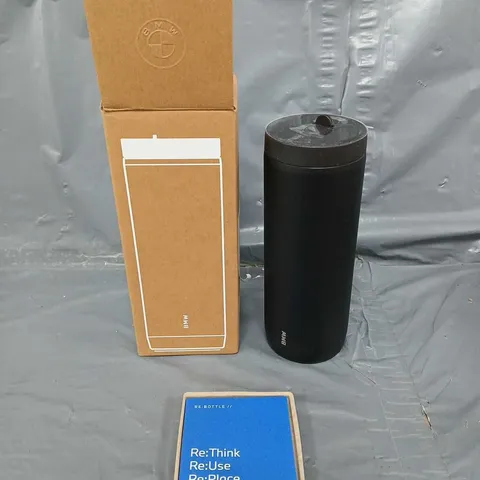 BOXED BMW THERMOMUG SPORT 530ML BLACK 