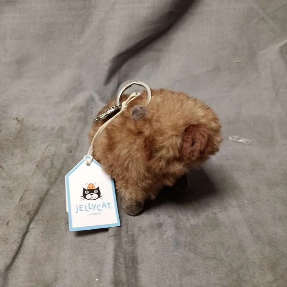 JELLYCAT CLYDE CAPYBARE BAG CHARM