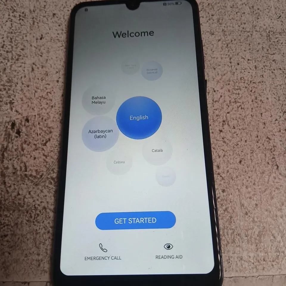 HUAWEI P30 LITE – GRADIENT BLUE/PURPLE, CRACKED BACK