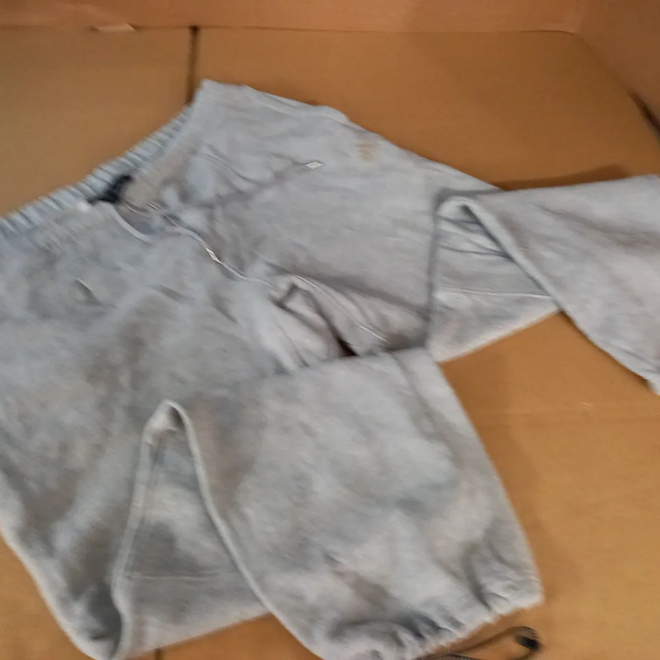 ADIDAS GREY JOGGERS - UK L