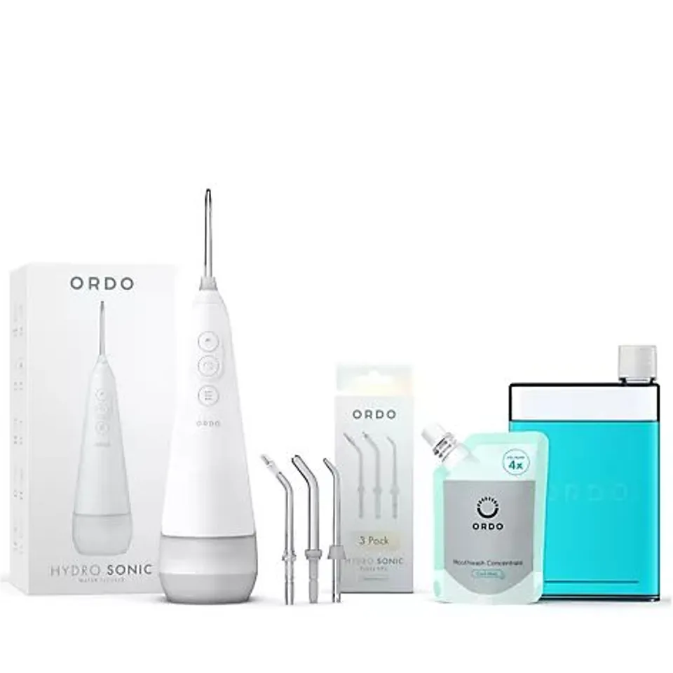 ORDO HYDRO SONIC+ WATER FLOSSER TRAVEL KIT BOXED