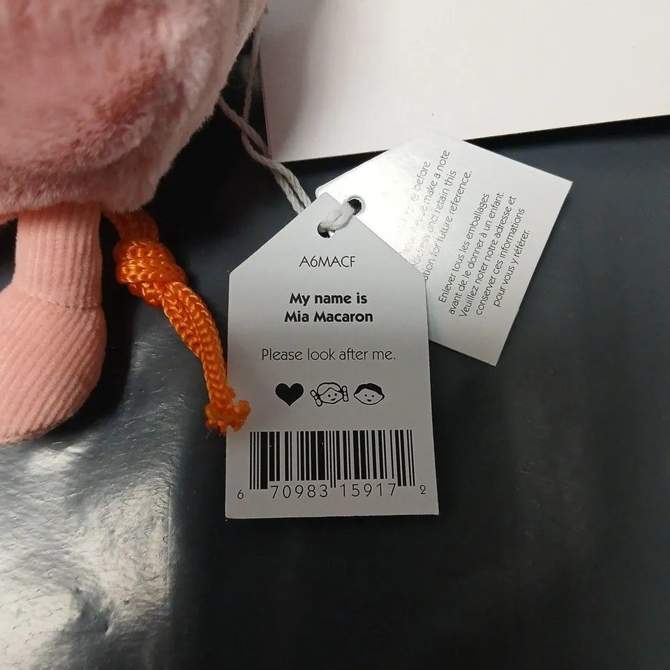 JELLYCAT MIA MACARON PLUSH TOY – PINK