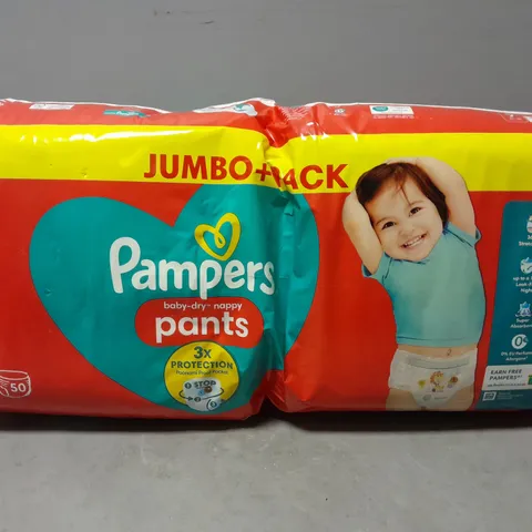 PAMPERS BABY DRY NAPPY PANTS - 17KG+