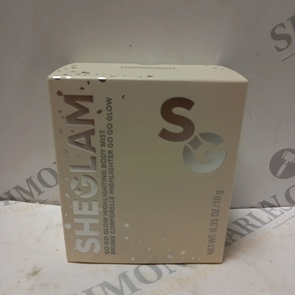 SEALED SHEGLAM GO GO GLOW MULTI-USE HIGHLIGHTING BODY MIST POWDER - FROSTED OPAL 
