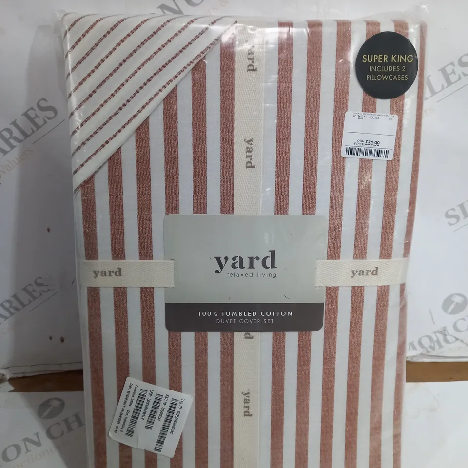 YARD SUPER KING DUVET COVER SET