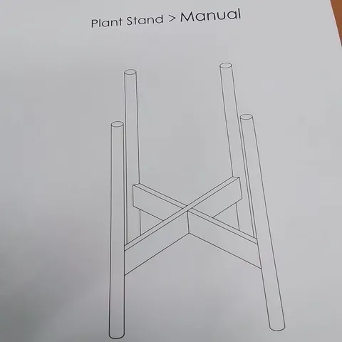 BOXED GRANDMA SHARK PLANT STAND