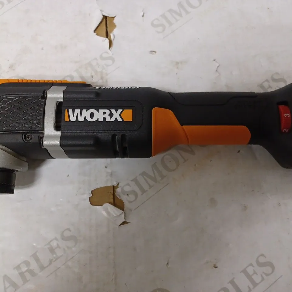 WORX WX696.9 18V (20V MAX) SONICRAFTER OSCILLATING MULTI TOOL