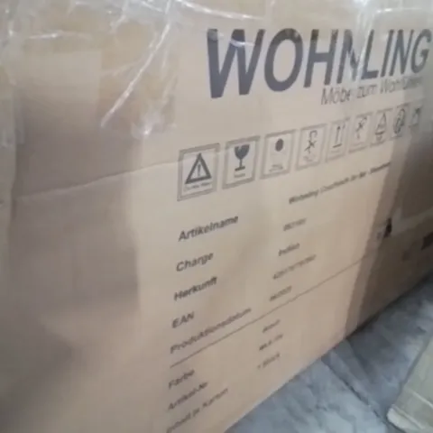 BOXED MACAU SOLID WOOD 3 LEGS COFFEE TABLE