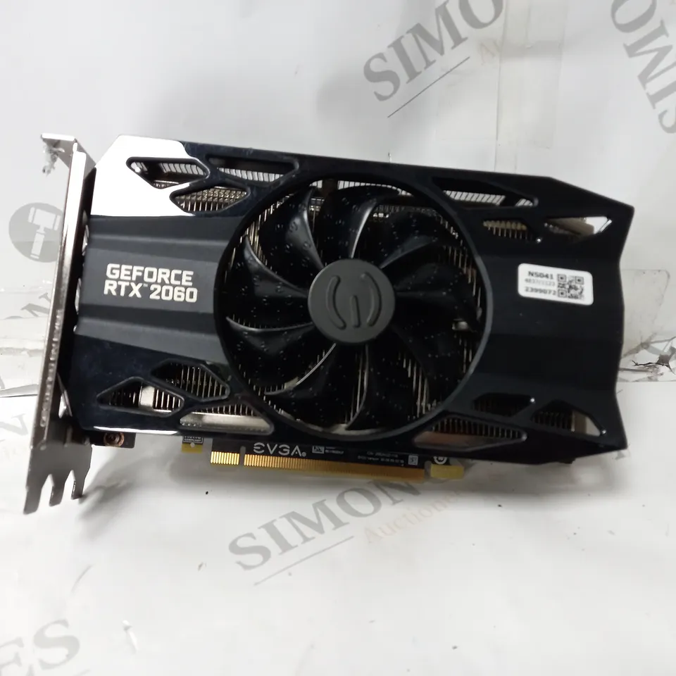 EVGA GEFORCE RTX 2060 GRAPHICS CARD 
