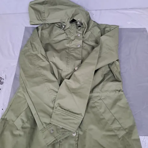 CENTIGRADE COTTON RAINCOAT WITH MESH LINING - XS