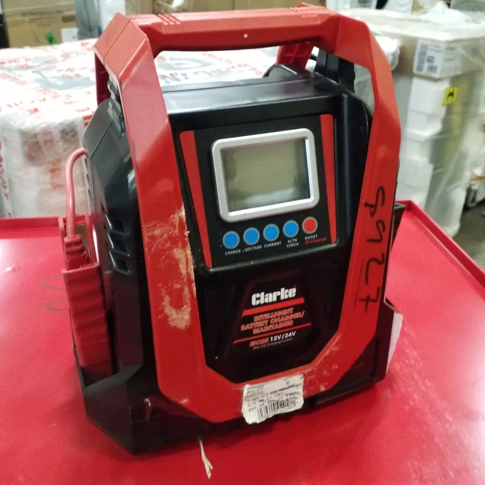 CLARKE IBC25 12/24V INTELLIGENT BATTERY CHARGER