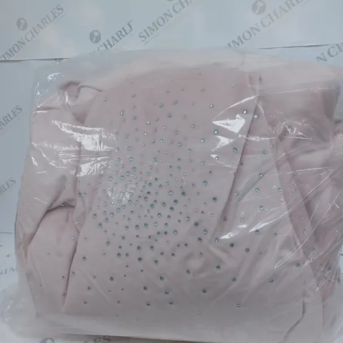 JM BY JULIEN MACDONALD GLITTER BURST BEDSPREAD IN PINK