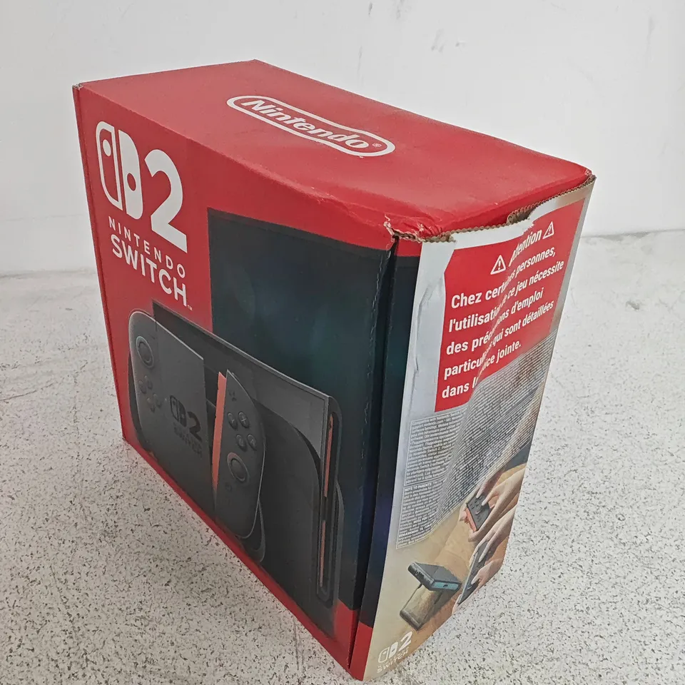 BOXED NINTENDO SWITCH 2 HANDHELD GAMING CONSOLE