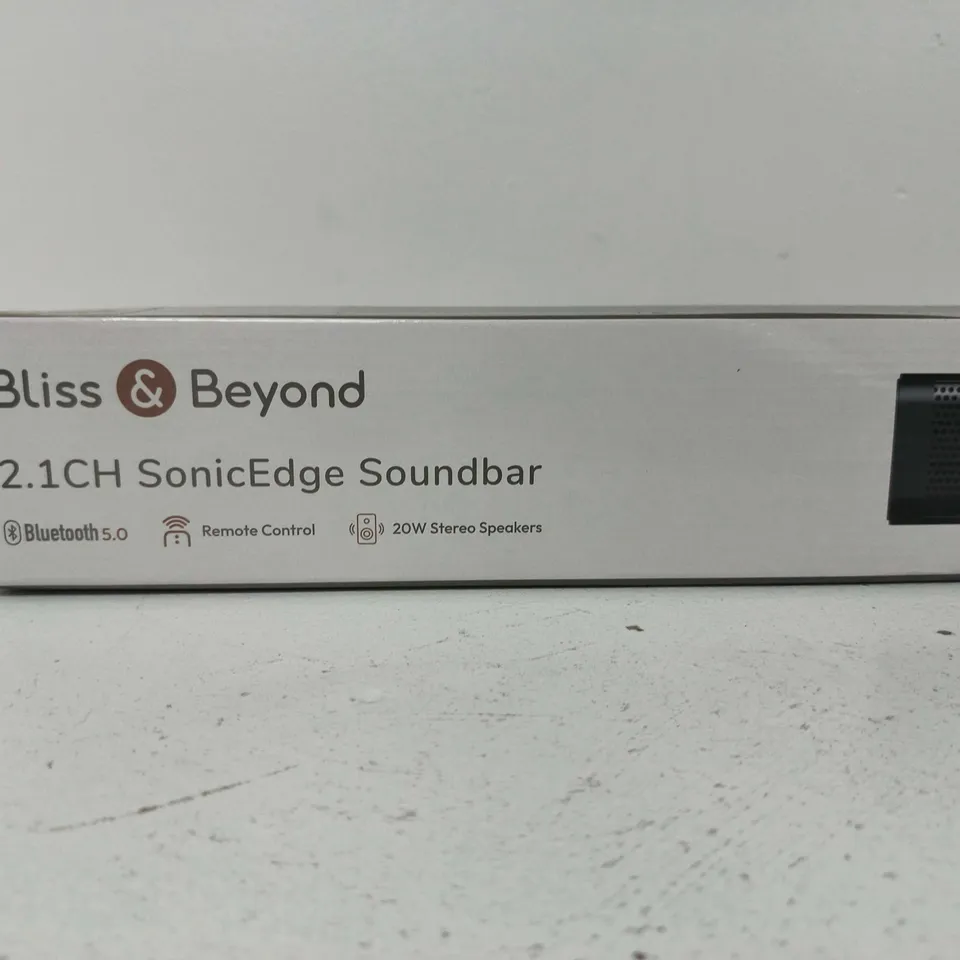 BLISS & BEYOND 2.1CH SONICEDGE SOUNDBAR