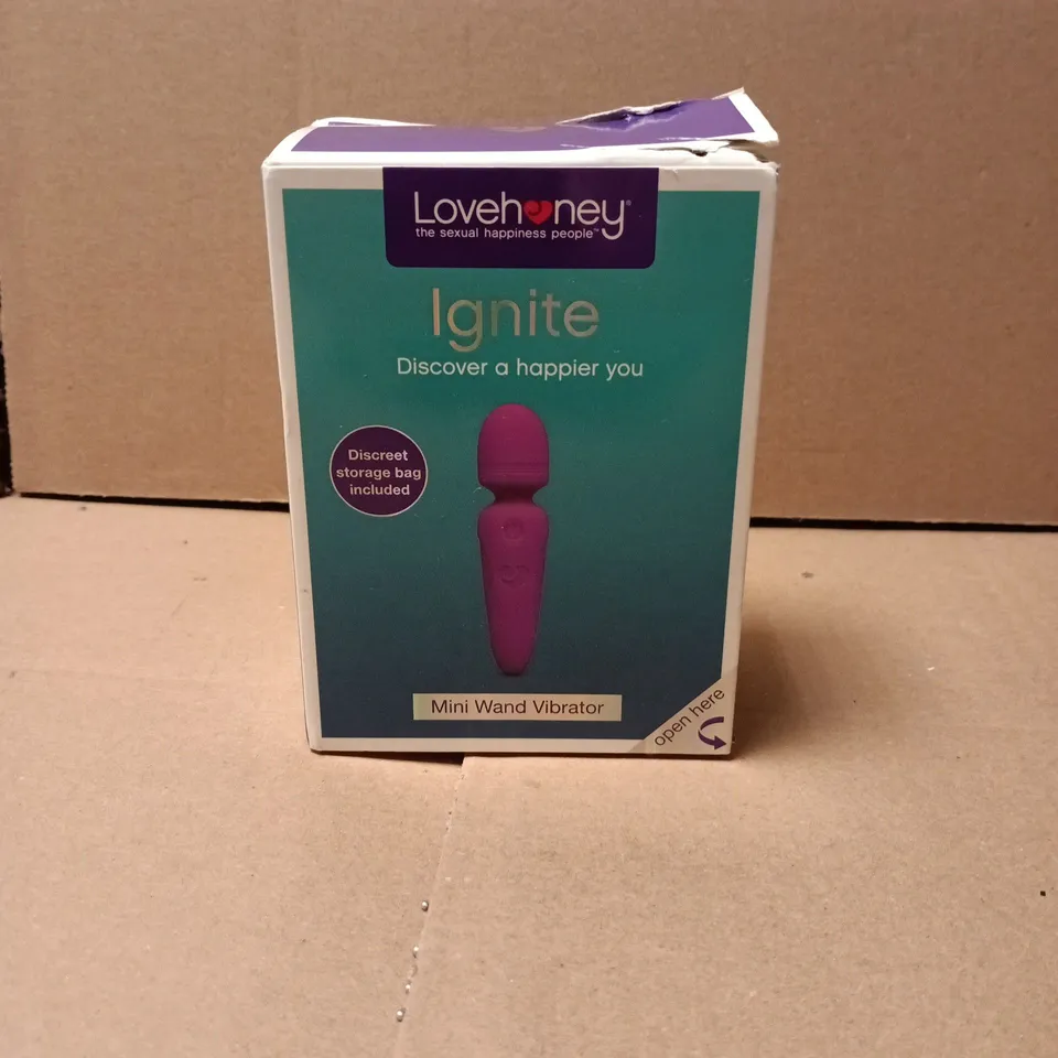 SEALED LOVEHONEY IGNITE MINI WAND VIBRATOR