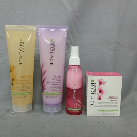 BOX OF APPROXIMATELY 10 ASSORTED MATRIX BIOLAGE COSMETIC ITEMS - COLLECTION ONLY