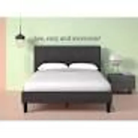 BOXED JOWETT UPHOLSTERED BED FRAME DOUBLE