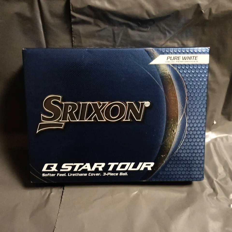 SRIXON Q-STAR 12-PACK OF TOUR GOLF BALLS – PURE WHITE