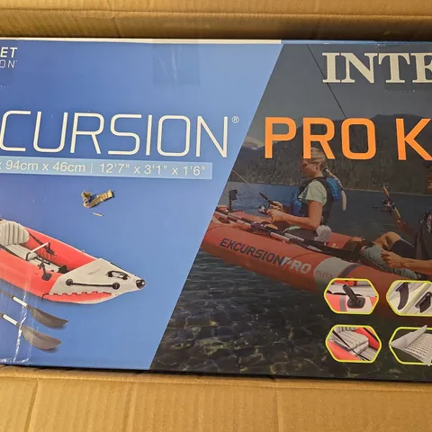 BOXED INTEX K2 EXCURSION PRO KAYAK - COLLECTION ONLY