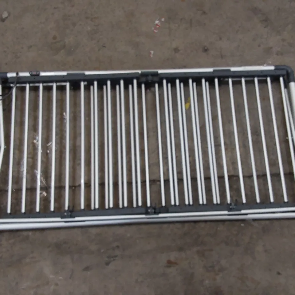 SILVER FOLD OUT ELECTRIC RACK (1 ITEM)