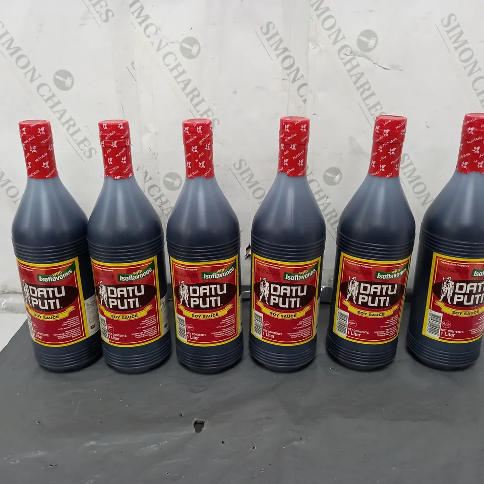 6X 1 LITRE DATU PUTI SOY SAUCE 