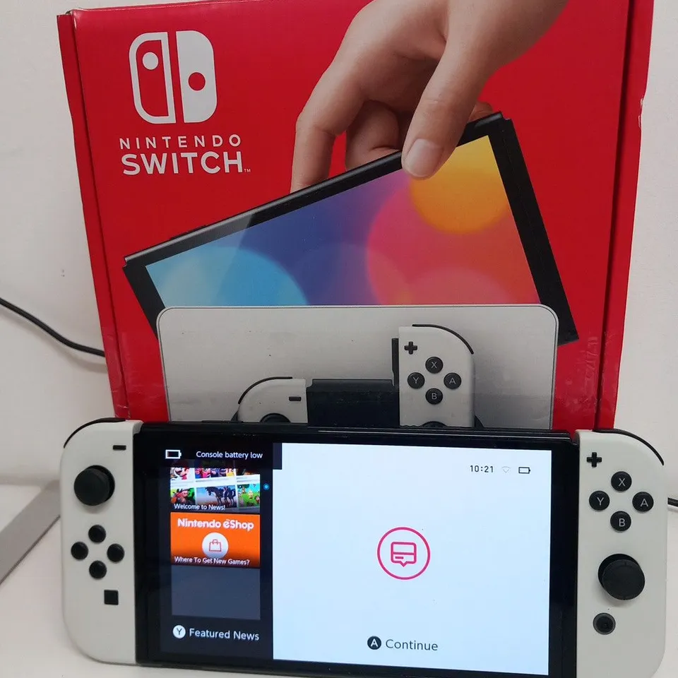 BOXED NINTENDO SWITCH OLED MODEL