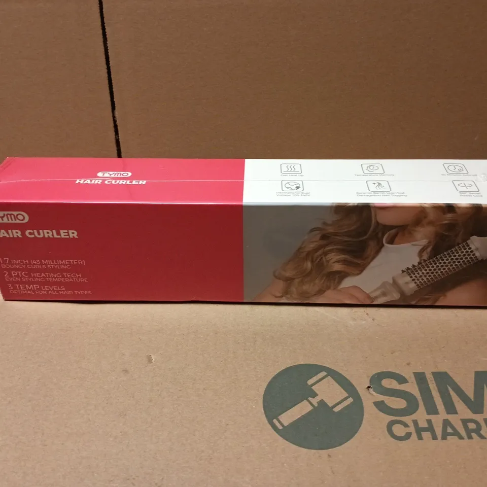 BOXED AND SEALED TYMO HAIR CURLER