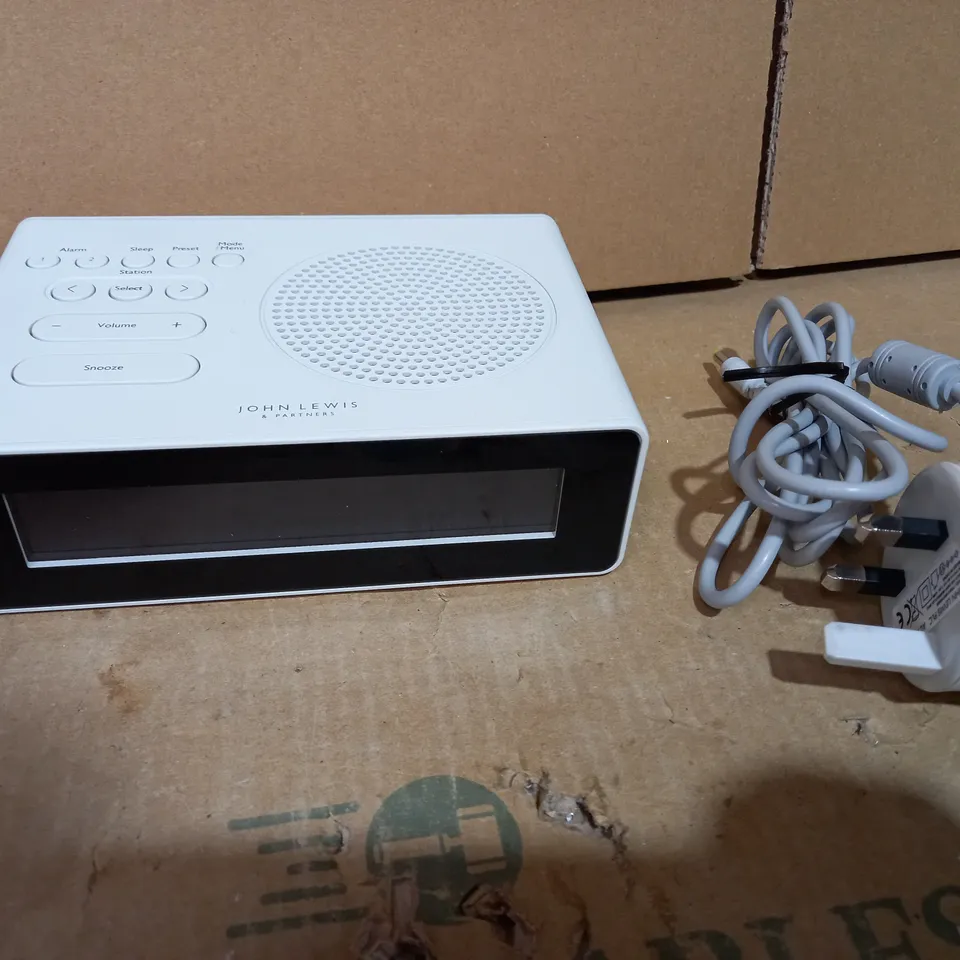 JOHN LEWIS SPECTRUM ALARM CLOCK