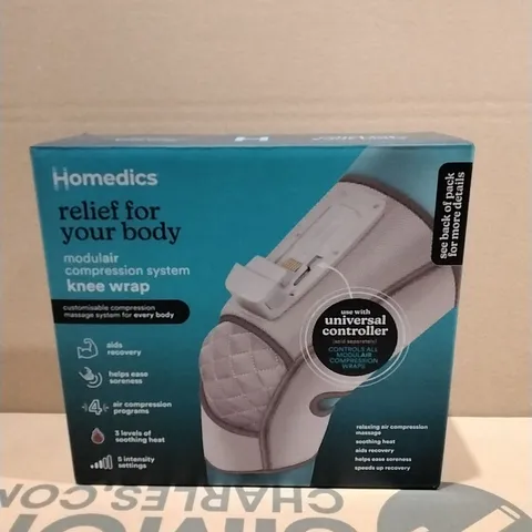 BOXED HOMEDICS MODULAR COMPRESSION SYSTEM KNEE WRAP